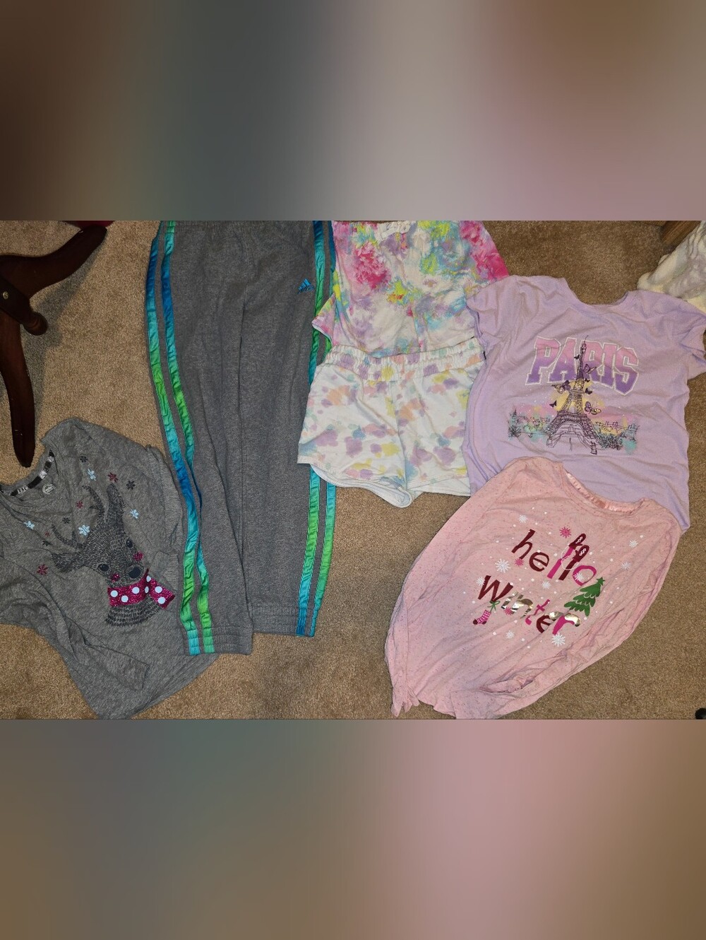 Girls Pants, Shirts, Leggings,Shorts, Bundle Size 14/16